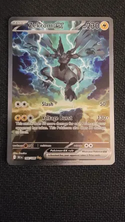 Zekrom EX 166/086 Black Bolt SIR English - Pokemon TCG VERY CLEAN NM+ - Image 1