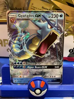 Pokemon TCG Gyarados GX Sun & Moon SM212 Holo Promo Promo NM - Image 1