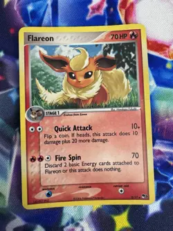 Pokemon TCG English Card Pop Series 3 Lot Holos Vaporeon 6, Jolteon 3, Flareon 2 - Image 3