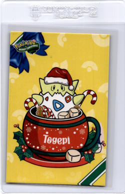 Togepi Peruvian christmas pokemon card - Image 1