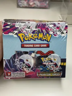 2014 XY Phantom Forces Booster Box Factory Sealed (RARE) W/Acrylic Pokemon TCG - - Image 5