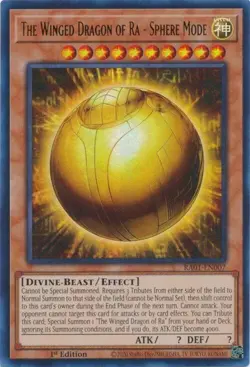 The Winged Dragon Of Ra - Sphere Mode - Playset - RA01-EN007 Ultra Rare Yugioh - Image 2