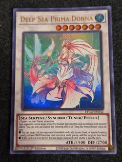 Yugioh Deep Sea Prima Donna ETCO-EN042 Ultra Rare 1st Ed VLP - Image 1