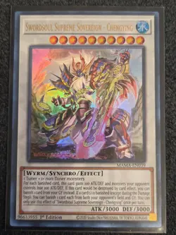 1x (NM) Swordsoul Supreme Sovereign - Chengying MAMA-EN039 Yugioh Ultra Rare 1st - Image 1