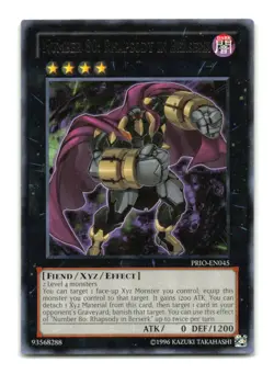 Number 80: Rhapsody in Berserk - PRIO-EN045 Rare - YuGiOh-LP - Image 1