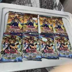 8 Sealed Packs Yu-Gi-Oh Booster Packs OG English - Image 1