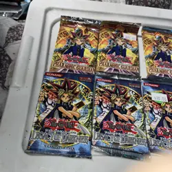 8 Sealed Packs Yu-Gi-Oh Booster Packs OG English - Image 2