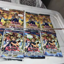 8 Sealed Packs Yu-Gi-Oh Booster Packs OG English - Image 3