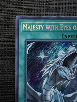 Yu-Gi-Oh! TCG Majesty With Eyes Of Blue LCKC-EN031 1st Edition Secret Rare NM - Image 2