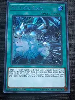 Yu-Gi-Oh! TCG Neutron Blast LCKC-EN041 1st Edition Secret Rare Card NM - Image 1