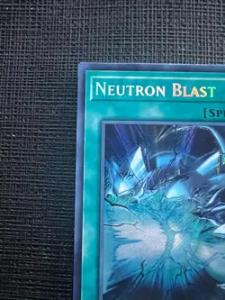 Yu-Gi-Oh! TCG Neutron Blast LCKC-EN041 1st Edition Secret Rare Card NM - Image 2