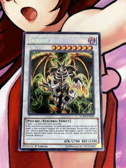 Thought Ruler Archfiend 1st- Legendary Collection 5D's - LC5D-EN233 - Excellent - Image 1