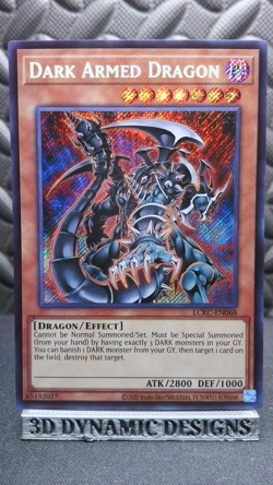 | Yugioh Dark Armed Dragon LCKC-EN068 Secret Legendary Kaiba NM/M ?? | - Image 1