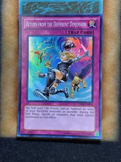 Yugioh Return From The Different Dimension DPKB-EN038 Super Rare NM - Image 1