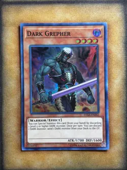 Yugioh Dark Grepher DASA-EN042 Super Rare NM - Image 1