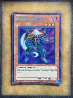Yugioh Necro Gardna RYMP-EN009 Secret Rare LP - Image 1