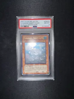 Yu-Gi-Oh! 2007 1st Edition Glas Ultimate Rare Cloudian Sheep Ultimate Rare PSA 8 - Image 1
