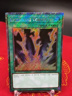Lightning Vortex (Platinum Secret Rare) RA03-EN148 Yugioh Bonanza LP - Image 1
