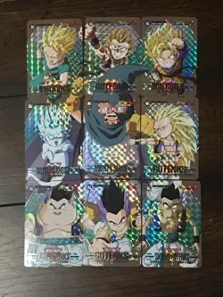 Dragon Ball Puzzle Holo Card Gotenks Goten Trunks - Image 1