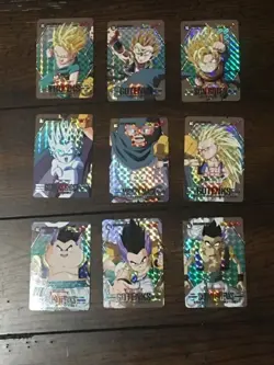 Dragon Ball Puzzle Holo Card Gotenks Goten Trunks - Image 2