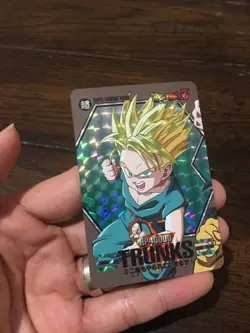 Dragon Ball Puzzle Holo Card Gotenks Goten Trunks - Image 3
