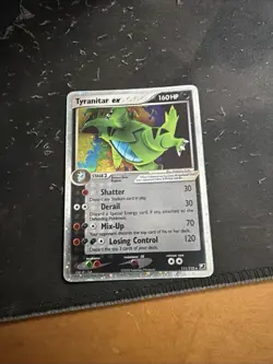 Tyranitar EX Holo Ultra Rare Card Unseen Forces 111/115 MP - Image 1