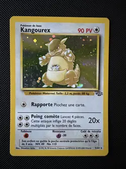 Kangourex 5/64 Rare Holo Edition 2 Jungle Francais FR Pokemon Card - Image 1