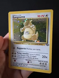 Kangourex 5/64 Rare Holo Edition 2 Jungle Francais FR Pokemon Card - Image 2