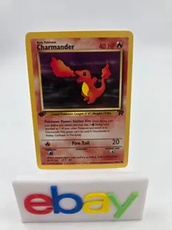 Charmander - 50/82 - Pokemon Team Rocket 1st Edition Card LP/NM - Image 1