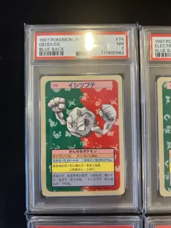 PSA 7 POKEMON CARD Japanese Topsun Blue Back 10 CARD SET 1997 - Image 2