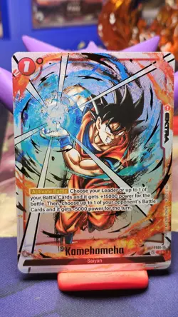 Kamehameha FS01-15 Son Goku Alternate Art -Dragon Ball Fusion World Card - Image 3