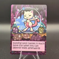 Mewmewie 73 - Pokiebubies V1 1st Edition - Chef Ken Lee - Fan Art/Non-TCG Card - Image 1