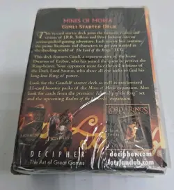 Lord of the Rings Mines of Moria Starter 63-card Deck Sealed - Image 2