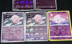 Munna Pokemon TCG 5 Card Lot + Masterball + Pokeball + Error Pokeball + R-Holo + - Image 3