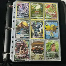 Big Binder Collection Lot of 170+ Pokemon Cards Mixed EX SV Holo DIALGA FULL ART - Image 1
