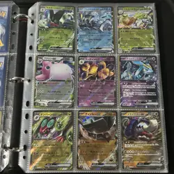 Big Binder Collection Lot of 170+ Pokemon Cards Mixed EX SV Holo DIALGA FULL ART - Image 3