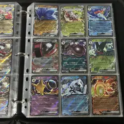 Big Binder Collection Lot of 170+ Pokemon Cards Mixed EX SV Holo DIALGA FULL ART - Image 5
