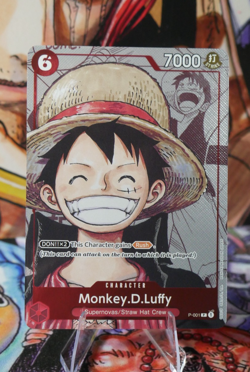 Monkey D. Luffy P-001 One Piece Premium Collection 25th Promo Card English TCG - Image 1