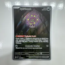 Spiritomb 148/132 Pokemon Card TCG Mega Evolutions Illustrations Rare NM - Image 1