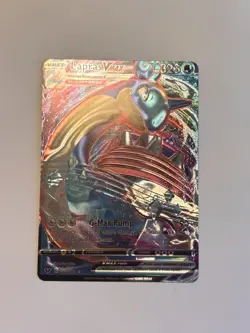 Lapras Vmax SV111/SV122 Holo Foil TCG Pokemon Card 3D Fan Art 320HP NM - Image 1