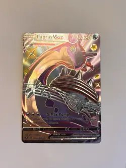 Lapras Vmax SV111/SV122 Holo Foil TCG Pokemon Card 3D Fan Art 320HP NM - Image 3