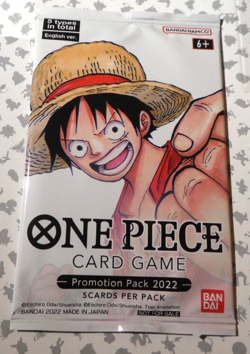One Piece Booster Promotion Card Game Sealed Pack English Carte 2022 - Image 1