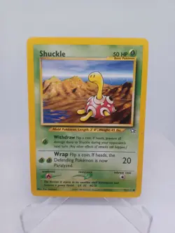 Pokemon Shuckle - WOTC Neo Genesis Common 72/111 Unlimited 2000 TCG Card - Image 1