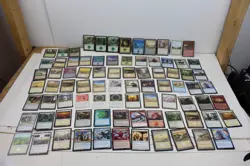 Magic The Gathering Card lot MTG vintage and modern collection plains circles r - Image 1