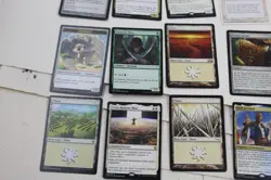 Magic The Gathering Card lot MTG vintage and modern collection plains circles r - Image 2