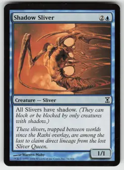 MTG Shadow Sliver C Time Spiral 76 LP - Image 1