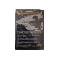 Fire Lord Zuko (Borderless) Avatar: The Last Airbender Foil - Image 1
