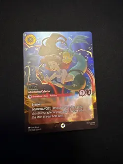Ariel - Adventurous Collector - 232/204 - Enchanted - Holo Foil Lorcana Fabled - Image 3