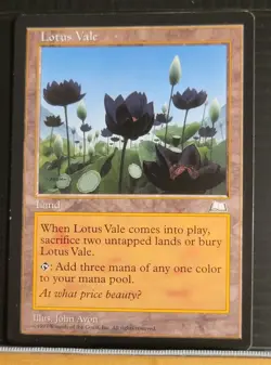 Mtg LOTUS VALE NM Weatherlight Reserve List -Argo- - Image 1