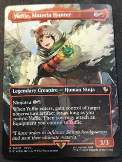 Yuffie, Materia Hunter - Chocobo Track Foil - FIC - MTG - EN - NM - 0470 - Image 1
